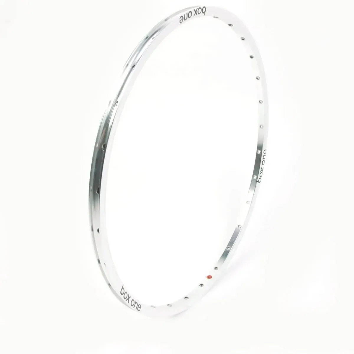 Box One Alloy BMX 28 Hole Rim Front Silver 20" x 1 1/8" - 1 3/8"
